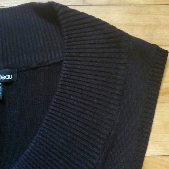 Le Chateau Sleeveless Sweater Dress - Picture 4 of 7